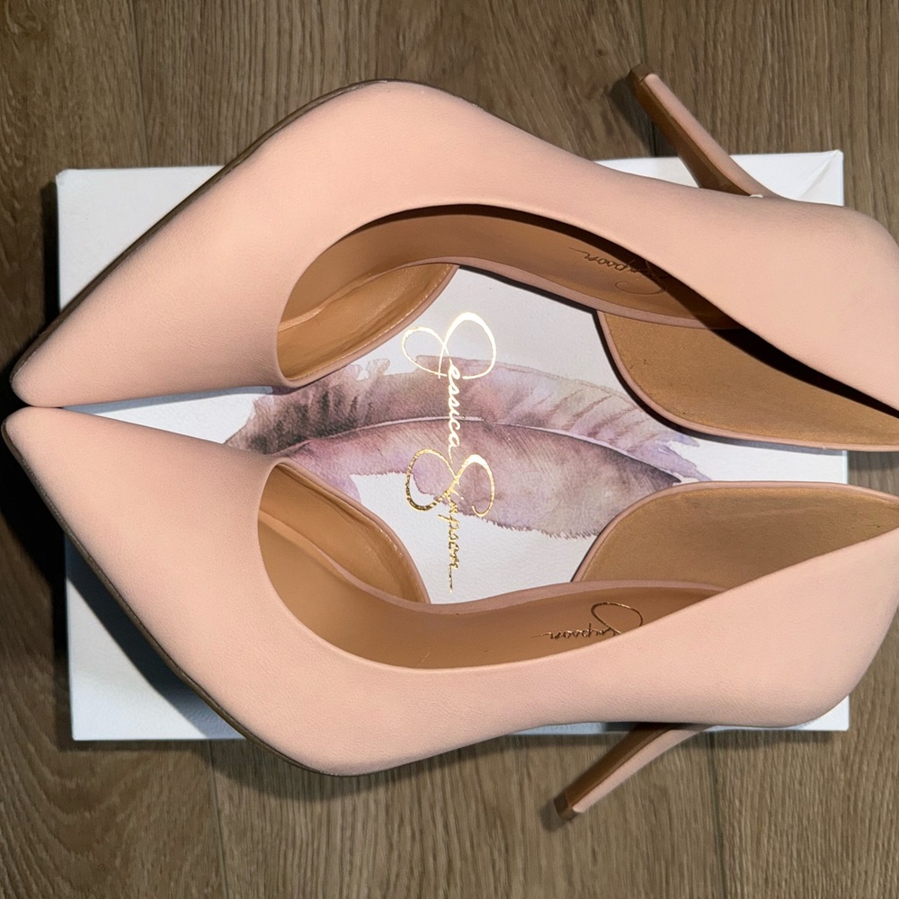 Jessica Simpson Blush Pink Heels